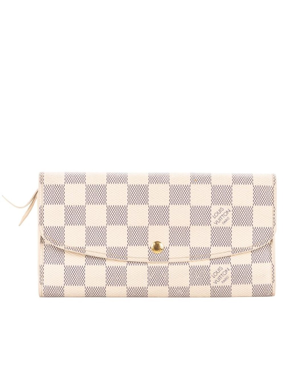 Louis Vuitton Emily Ivory Damier Azur Wallet